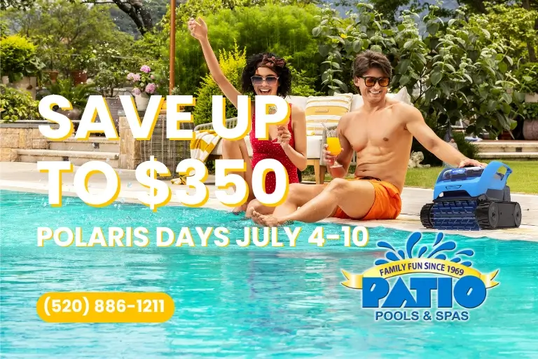 Polaris Days - Save up to $350 Pool Cleaners - Patio Pools & Spas Tucson Polaris Days - Save up to $350 Pool Cleaners - Patio Pools & Spas Tucson
