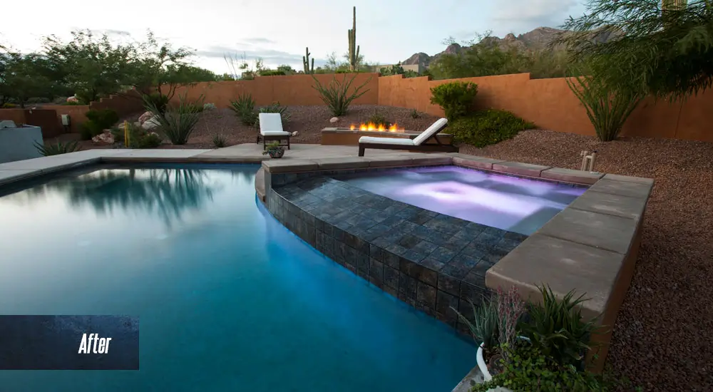 Pool Renovation Before and After Patio Pools Tucson - After 12
