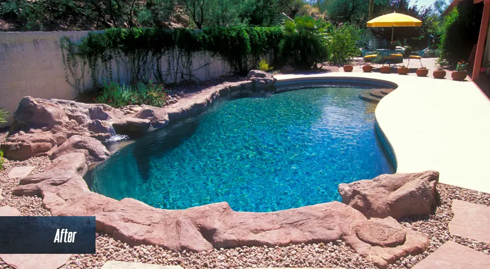 Pool Renovation Before and After Patio Pools Tucson - After 2
