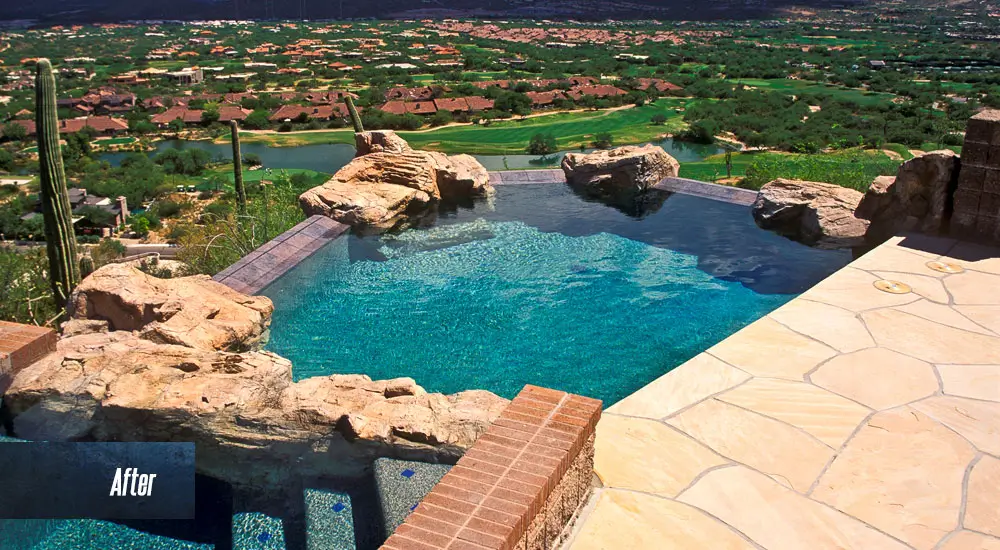 Pool Renovation Before and After Patio Pools Tucson - After 5