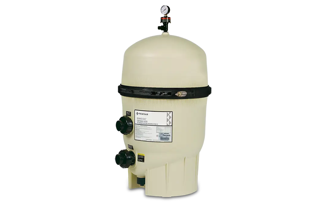 Pentair Quad DE Cartridge Style Filter at Patio Pools & Spas Tucson Pentair Quad DE Cartridge Style pool filter tucson at Patio Pools & Spas Tucson