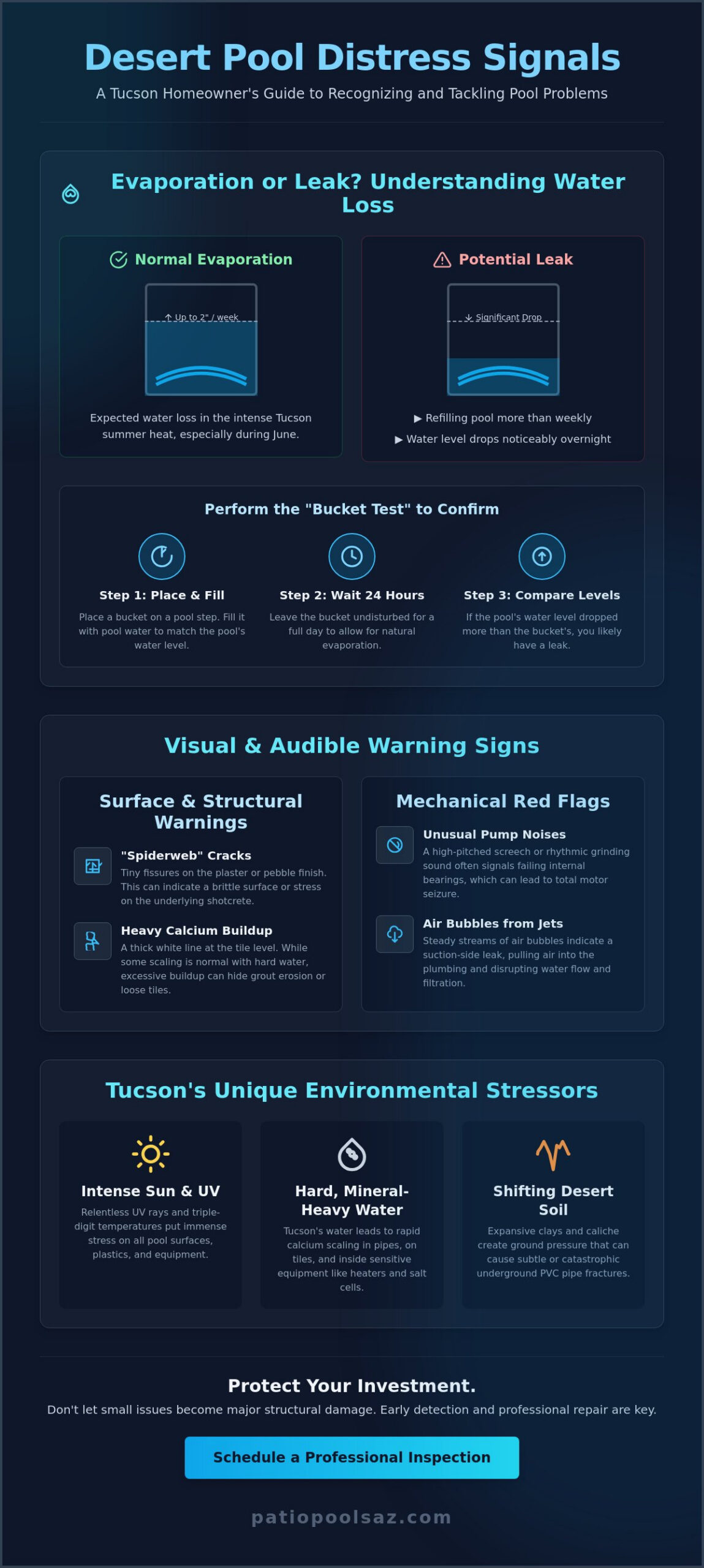 Pool Repair in Tucson: The Ultimate Homeowner’s Guide to Desert Pool Care
